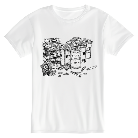 6 Pack And Cigarettes T-Shirt